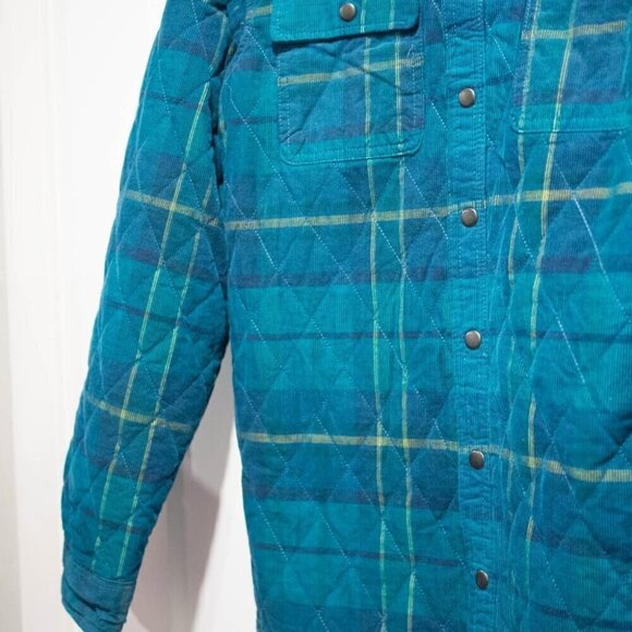 Cat and Jack  Blue/Green Youth Shacket / Womens Small - Picture 3 of 6